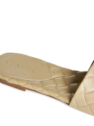 Shop Bottega Veneta Sandals In Cane Sugar