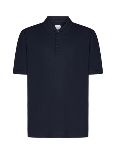 Shop Bottega Veneta T-shirts And Polos In Blue