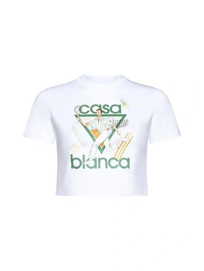 Shop Casablanca T-shirts And Polos In Le Jeu