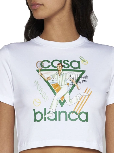 Shop Casablanca T-shirts And Polos In Le Jeu