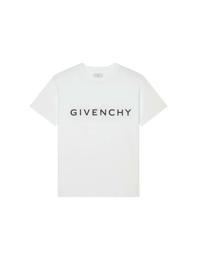 Shop Givenchy T-shirts In White