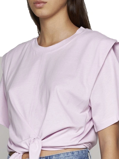 Shop Isabel Marant T-shirts And Polos In Light Pink