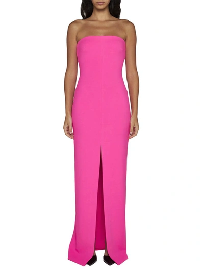 Shop Solace London Dresses In Hot Pink
