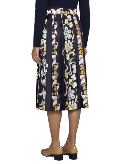 Shop Tory Burch Skirts In Pink Tropical Border