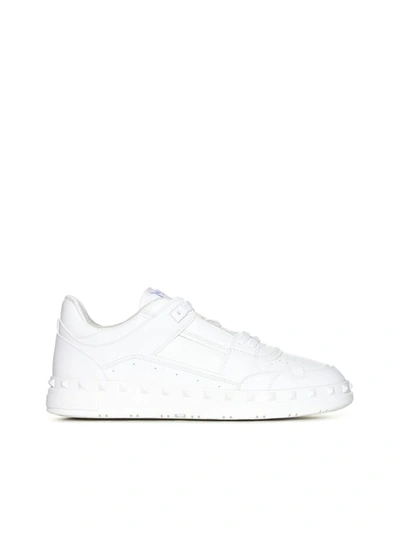 Shop Valentino Garavani Sneakers In Bianco Bianco Bianco Bianco