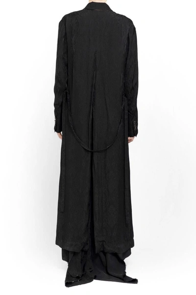 Shop Uma Wang Coats In Black