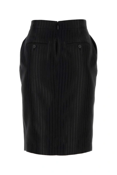 Shop Saint Laurent Skirts In Black