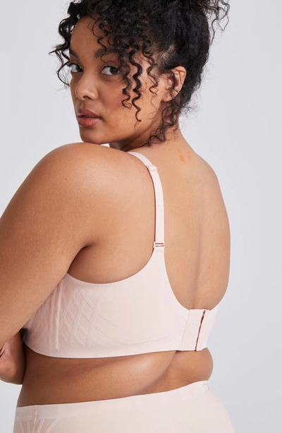 Shop Honeylove Silhouette Bra In Rose Tan