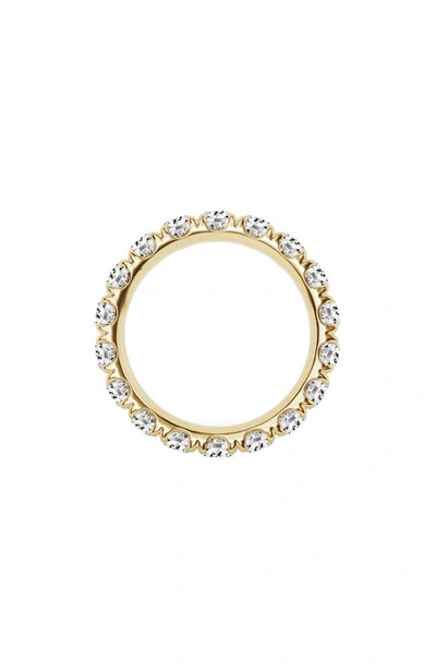 Shop Jennifer Fisher 18k Gold Lab Created Diamond Eternity Ring In 18k Yellow Gold