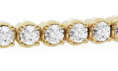 Jennifer Fisher Round Lab Created Diamond Tennis Bracelet In 18k Yellow Gold