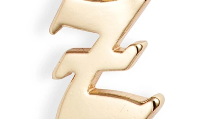 Miranda Frye Sophie Customized Initial Pendant Necklace In Gold - Z