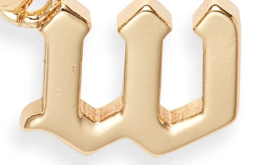 Miranda Frye Sophie Customized Initial Pendant Necklace In Gold - W