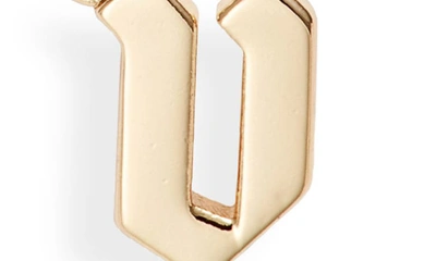 Shop Miranda Frye Sophie Customized Initial Pendant Necklace In Gold - V