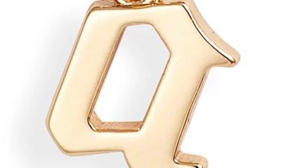 Miranda Frye Sophie Customized Initial Pendant Necklace In Gold - A