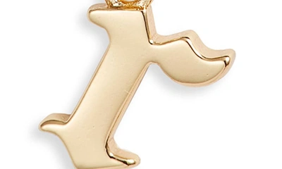 Miranda Frye Sophie Customized Initial Pendant Necklace In Gold - R