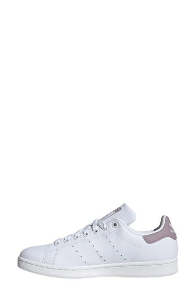 Shop Adidas Originals Primegreen Stan Smith Sneaker In White/ Preloved Fig/ Fig