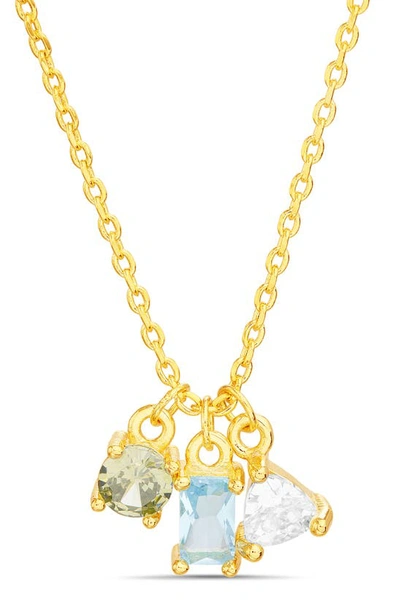 Shop Paige Harper Charm Necklace In Gold Multicolored