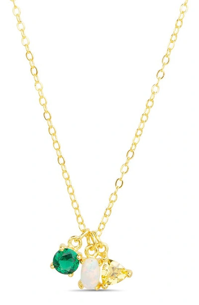 Shop Paige Harper Charm Necklace In Multicolored