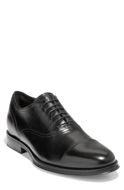 Cap Toe Formal Dress Shoes Y'Stride Men's Full-Grain Leather Cap-Toe Oxfords – Goodyear Welt, Breathable Pigskin Lining, Non-Slip Rubber Sole