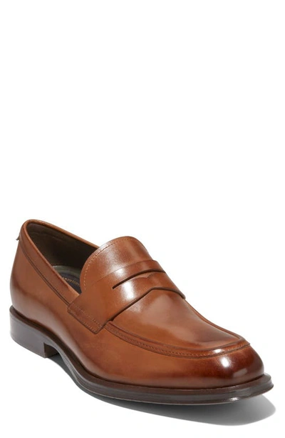 Shop Cole Haan Modern Classics Penny Loafer In British Tan