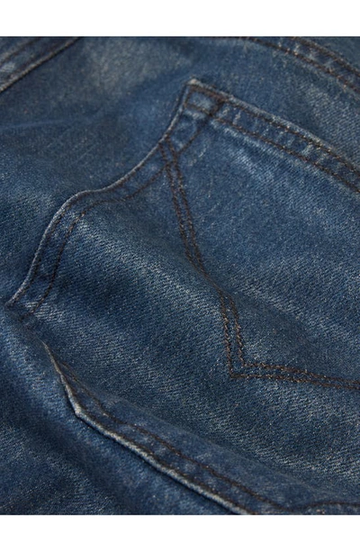 Shop John Varvatos J702 Nicola Coated Slim Fit Jeans In Stream Blue