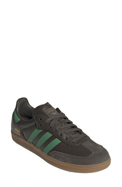 Shop Adidas Originals Gender Inclusive Samba Og Sneaker In Olive/ Preloved Green/ Gum4