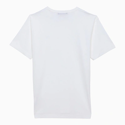 Shop Acne Studios Optic White Crew Neck T Shirt