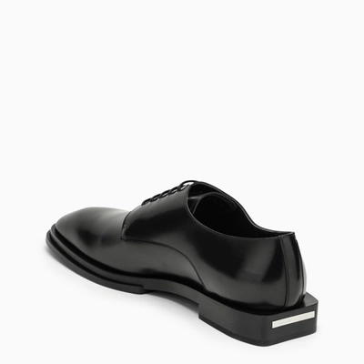 Alexander Mcqueen Logo-plaque Leather Derby Shoes