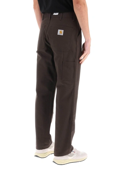 Shop Carhartt Wip Organic Cotton Double Knee Pants