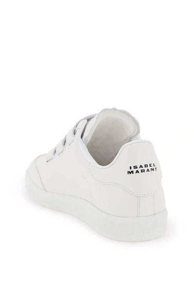 Shop Isabel Marant Beth Leather Sneakers