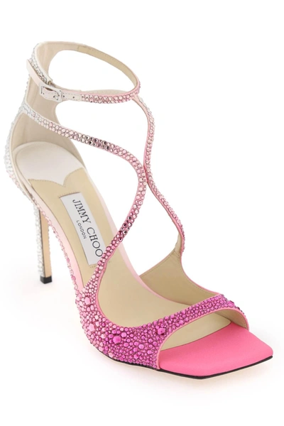 Shop Jimmy Choo Azia 95 Pumps With Crystals