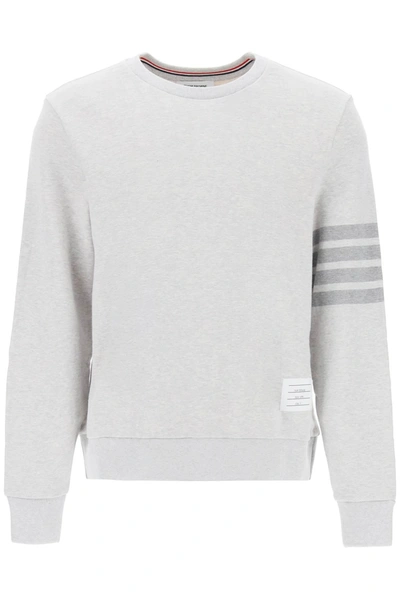 Shop Thom Browne Cotton 4 Bar Sweatshirt