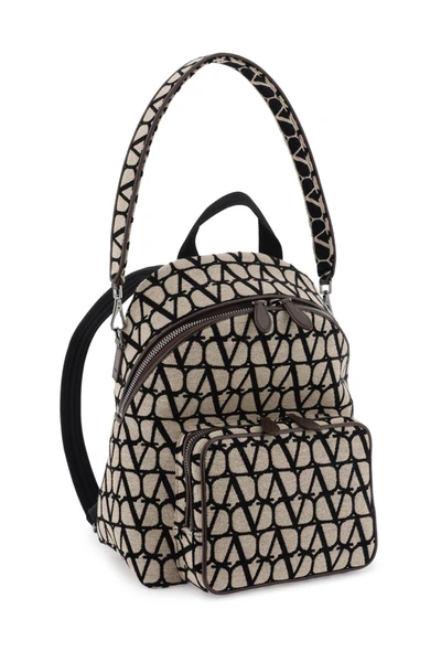 Shop Valentino Garavani Toile Iconographe Backpack