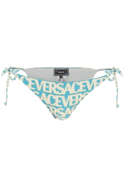 Shop Versace Allover Bikini Bottom