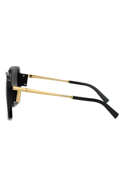 Tiffany & Co Square Gradient Sunglasses In Black