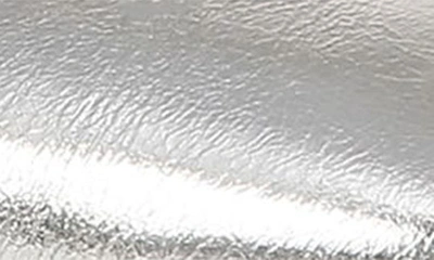 Franco Sarto Tinsley Square Toe Mary Jane Flat In Silver