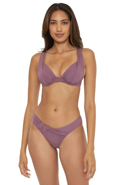Shop Becca Color Code Underwire Bikini Top In Fig