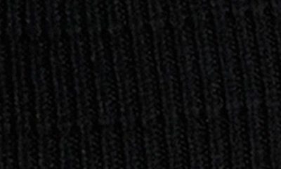 Shop Naked Wardrobe Stripe Knit Crop Top In Black