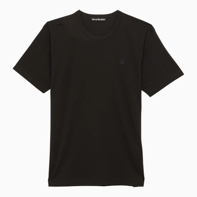 Shop Acne Studios Black Crew Neck T Shirt
