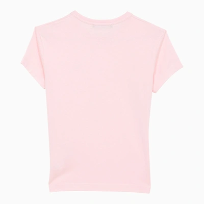 Shop Acne Studios Light Pink Crew Neck T Shirt