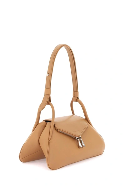 Shop Amina Muaddi Gemini Shoulder Bag