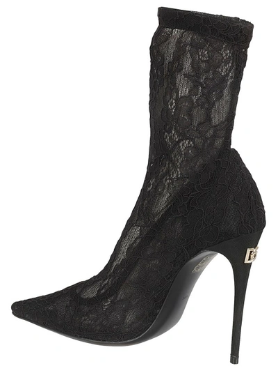 Shop Dolce & Gabbana Black Heeled Pumps