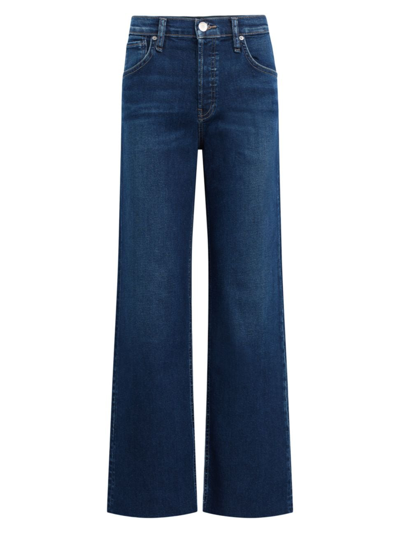Shop Hudson Women's Rosie High-rise Wide-leg Jeans In Mogul