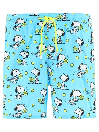 Shop Mc2 Saint Barth Snoopy Padel Swimsuit