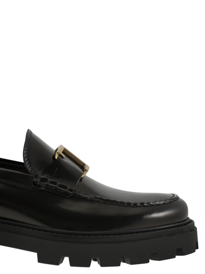 Shop Tod's Timeless Leather Loafer T