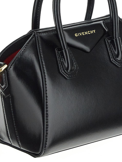 Shop Givenchy Antigona Toy Bag In Black