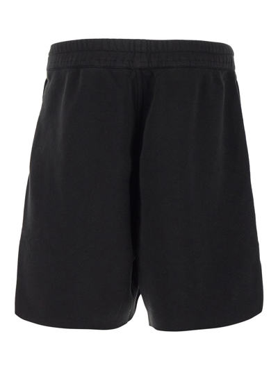 Shop Moncler Genius Long Boxer Short In Black