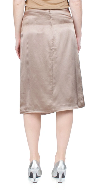 6397 Wrap Midi Skirt In Topaz