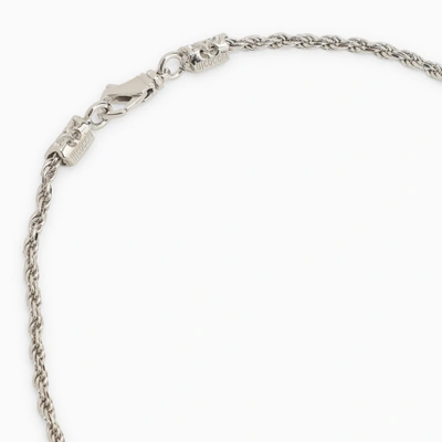 Shop Emanuele Bicocchi 925 Sterling Silver Rope Chain Necklace