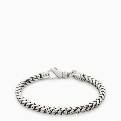 Shop Emanuele Bicocchi Franco Silver 925 Chain Bracelet